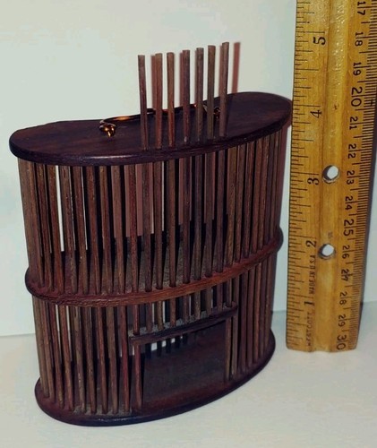 Chinese bamboo cricket - cage, w/