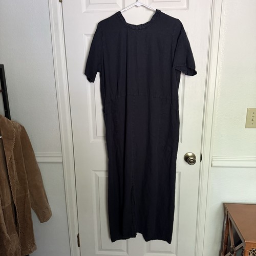 Maxi abito donna lino 100%
