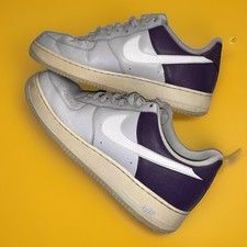 Nike Air Force One Low AF-1 '82 Grigio Viola Uomo Taglia 13 Sneaker 315122-050