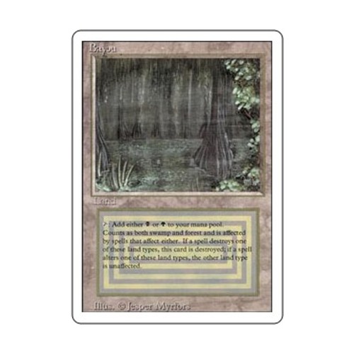 Wotc mtg bayou - mtg, (r)