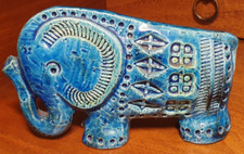 Ceramica Flavia Montelupo, Aldo Londi Elefante serie Rimini anni '70