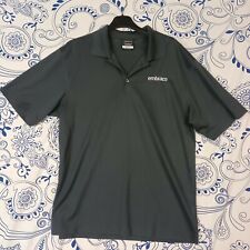 INTROVABILE NIKE GOLF per EMBRACO VINTAGE WORKWEAR DARK GREY POLO M HEAVY INDUST