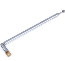 Telescopio XL FM FM DAB radio antenna TV 7 segmenti antenna telescopica 360° ricambio nuovo