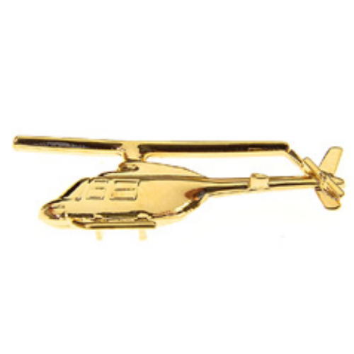 Bell 206 jetranger tie pin - tie, /