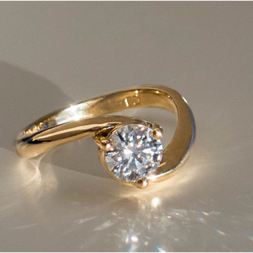 Anello oro giallo kt - anello,