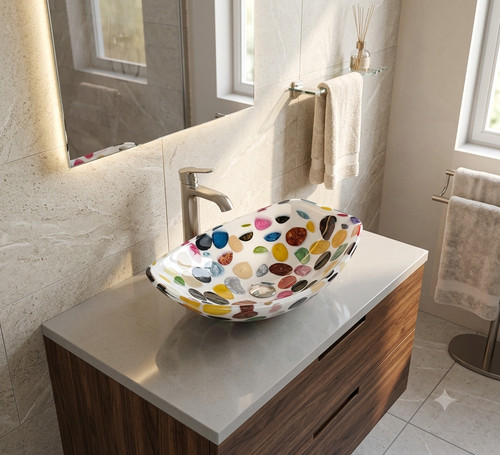 Lavabo resina - lavabo, in