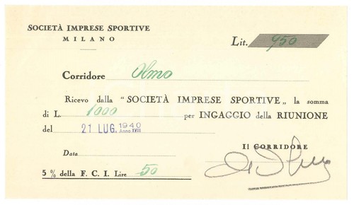 1940 ciclismo milano - 1940,