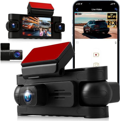 Dash cam auto 360 gradi - 360, 4