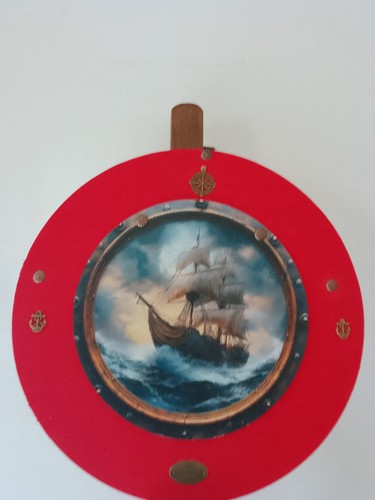 Guadretto circolare nautico - ,