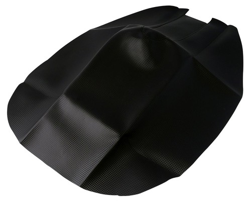 Coprisedile carbonio nero per