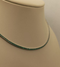 Collana tennis argento rodiato - collana,