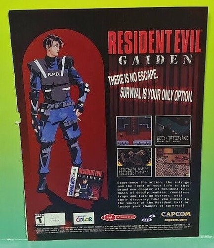 Resident evil gaiden game - resident, boy