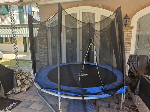 Trampolino elastico usato - trampolino,