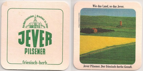 Jever vecchio sottobicchiere - -,