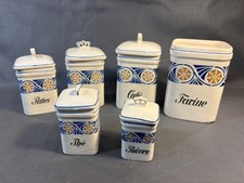 Lotto Di 6 Antichi Vaso Cucina