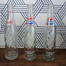 Vintage 3 Pepsi Cola bottiglia