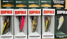 5 pezzi Rapala Countdown Elite