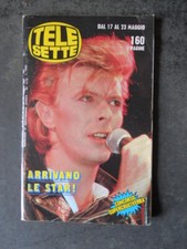 TELE SETTE 20 1987 DAVID BOWIE