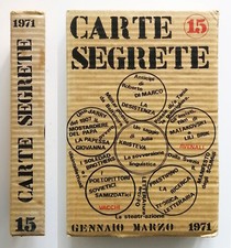 Carte segrete n. 15/1971
