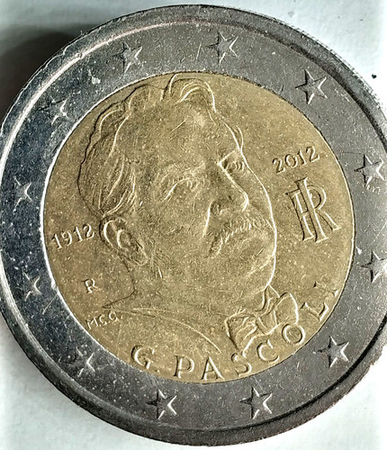 Moneta commemorativa euro - moneta,