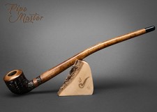 Mr. Brog WOODEN TOBACCO SMOKING PIPE Lotr Gandalf Hobbit 151 CHURCHWARDEN 14" RR