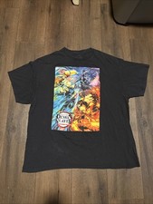 Maglietta Demon Slayer Mugen Anime Taglia Xxl Unisex Nera Usata