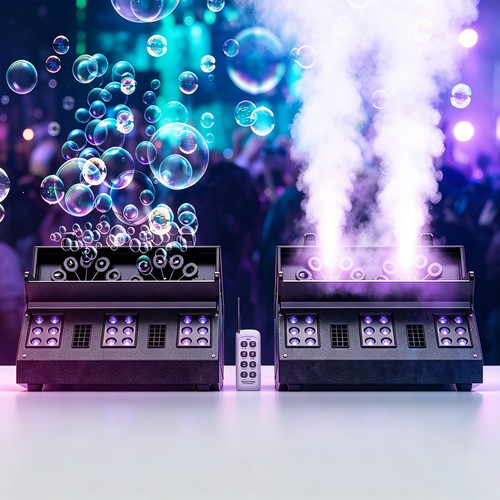Macchina nebbia 2000w e - 2x,