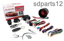 Kit Antifurto Auto Con 2 Telecomandi Universale Chiusura Centralizzata Sirena