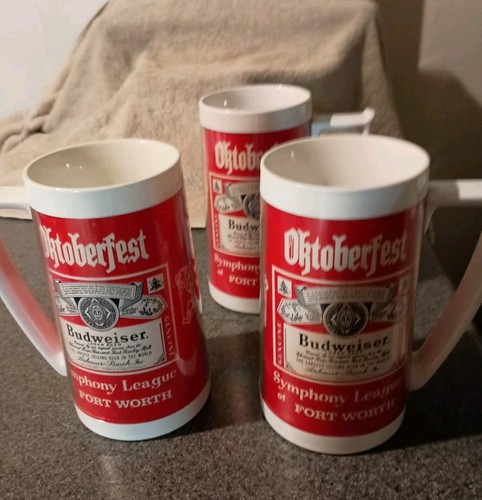 Vintage tazze budweiser - vintage,