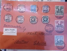 Rara Busta Viaggiata Colonia