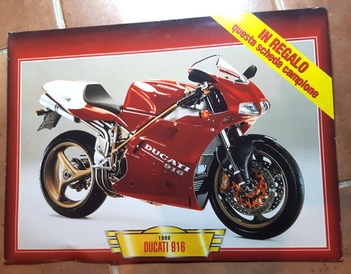 Ducati 916 scheda originale - 916,