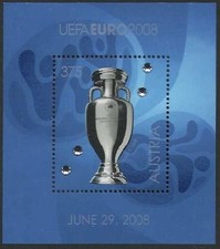 Foglio ricordo "Austria" UEFA