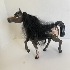 DreamWorks Spirit Untamed Mustang 7,5" Brown Horse Figure Regal 2020 Mattel giocattolo
