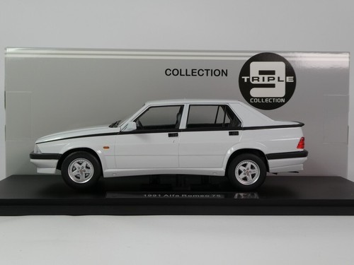 Triple alfa romeo - 75, white
