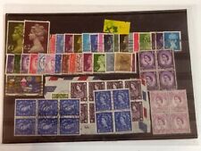 x9 Francobolli the Queen Elisabeth.