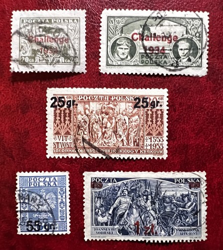 Polonia 1934 set sfida - polonia,