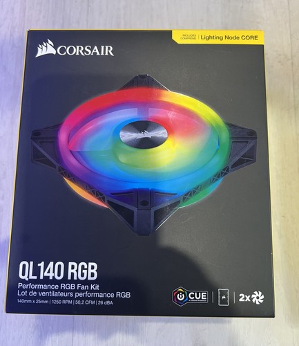 Corsair ql140 rgb 2x140mm - ql140,