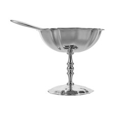  Ciotole Gelato Coppette Dessert Bicchiere in Acciaio Inossidabile