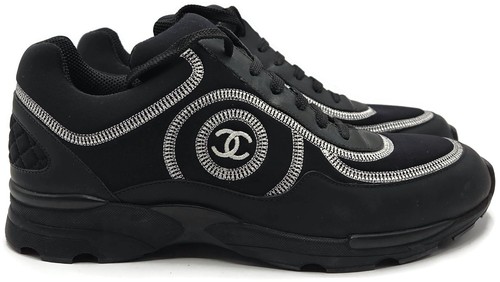Sneakers chanel logo - cc, nere