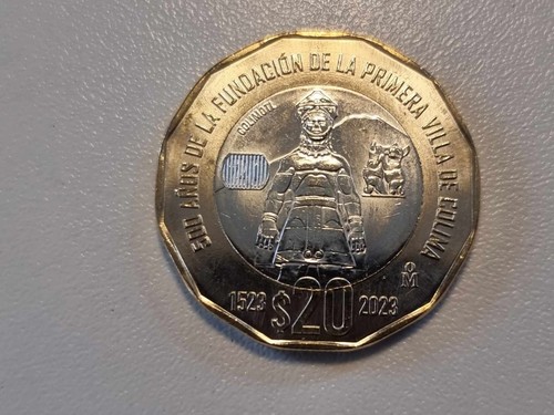 Messico peso 2023 500 - 20,