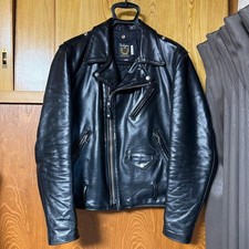Schott 613UHT Horsehide Black