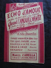 Spartito echo amour - spartito, d