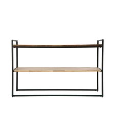 Console a 2 piani 75x120x40 cm  Edena giallo Mobili da interno