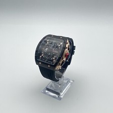 Montre cadran rectangle Noir