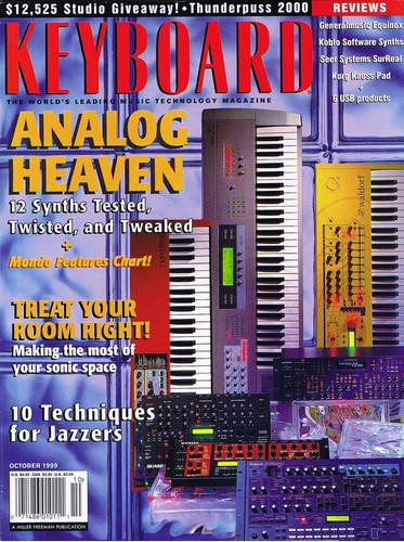 Keyboard magazine 1999 - keyboard,