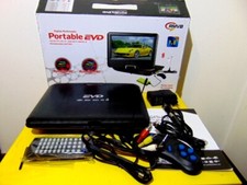 DIGITALE MULTIMEDIA PORTATILE EVD RMVB TFT COLOR TV  RADIO , LETTORE DVD USB DIS