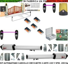 AUTOMAZIONE CANCELLO 6 MT 2