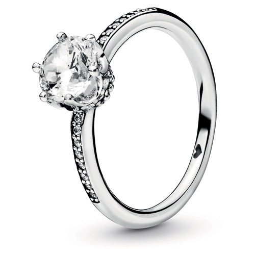 Anello pandora con corona - pandora,