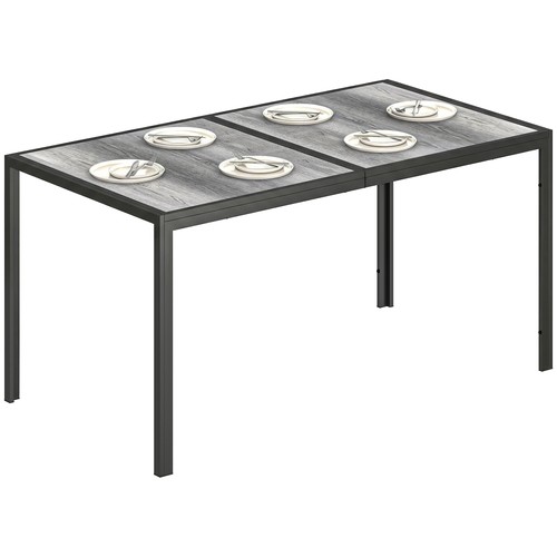 Outsunny tavolo giardino - outsunny, da