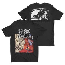 T-shirt 2 lati Napalm Death -